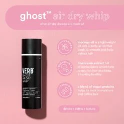 Ghost™ Air Dry Whip -VIRTUE Shop 4 Infographic Ingredient Ghost Air Dry Whip