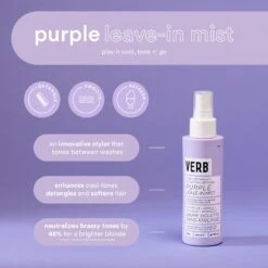 Purple Leave-in Mist -VIRTUE Shop 7 Verb Purple LeaveIn Mist Infographic Benefit 1