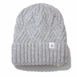 Silk Lined Cashmere Blend Beanie