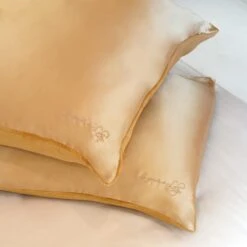 Kiss Pillow Caramel - Taie D'oreiller Double Face Anti-frisottis Et Déshydratation -VIRTUE Shop Les secrets de loly kiss polliw taie caramel ambiance