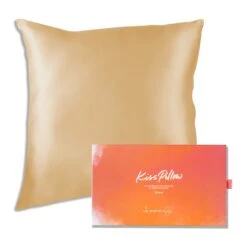 Kiss Pillow Caramel - Taie D'oreiller Double Face Anti-frisottis Et Déshydratation -VIRTUE Shop Les secrets de loly kiss polliw taie caramel boite