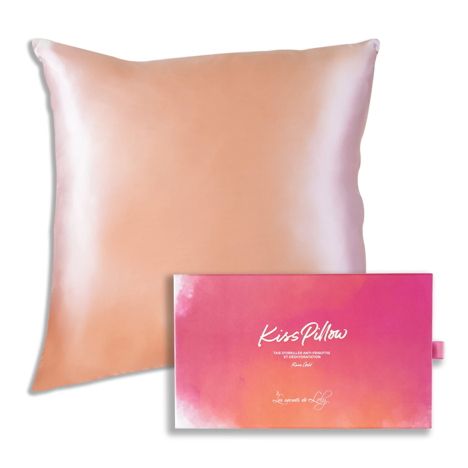 Kiss Pillow Rose Gold - Taie D'oreiller Double Face Anti-frisottis Et Déshydratation 7 Kiss Pillow Rose Gold - Taie D'oreiller Double Face Anti-frisottis Et Déshydratation - Image 7