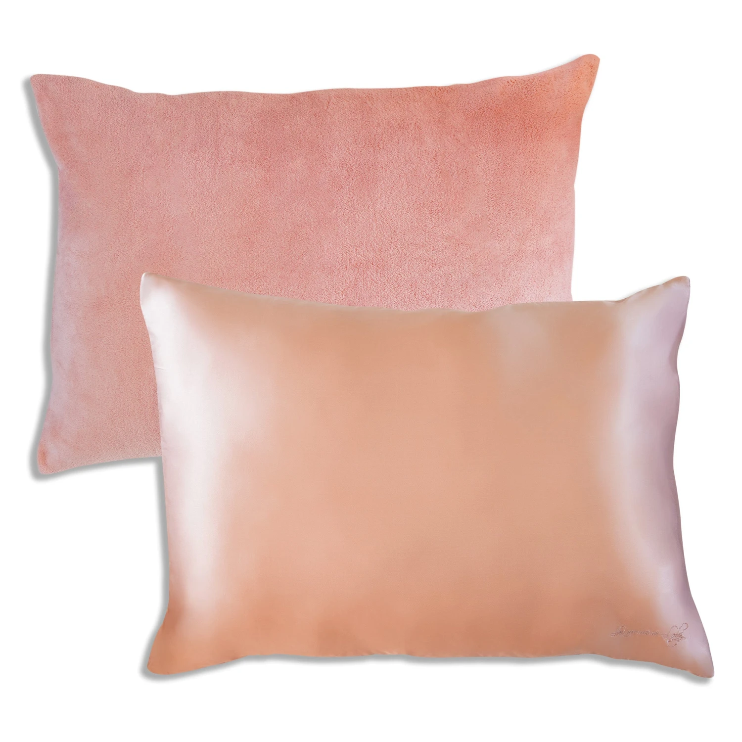 Kiss Pillow Rose Gold - Taie D'oreiller Double Face Anti-frisottis Et Déshydratation 2 Kiss Pillow Rose Gold - Taie D'oreiller Double Face Anti-frisottis Et Déshydratation - Image 2