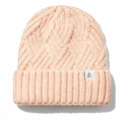 Silk Lined Cashmere Blend Beanie -VIRTUE Shop PinkBeanie